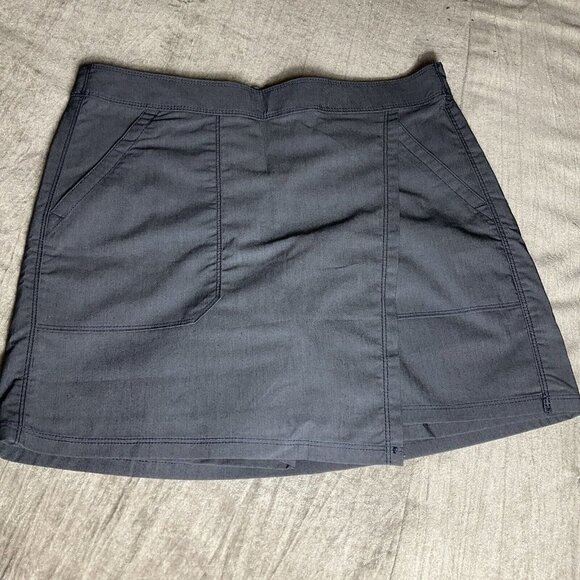 Womens Columbia Skort Jupe Short Active Fit Grey Size 10 Outdoor Athletic New - Picture 1 of 13